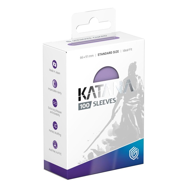 Ultimate Guard Katana Sleeves Kortlommer Standard Size Summer Cloud 100 Sleeves