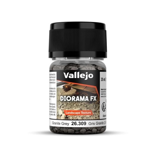 Vallejo Diorama Effekter: Granitgrå Landskabstekstur 35 ml