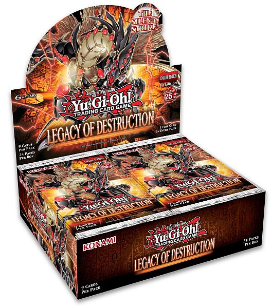 Yu-gi-oh Booster Pakke Legacy Of Destruction Booster Box