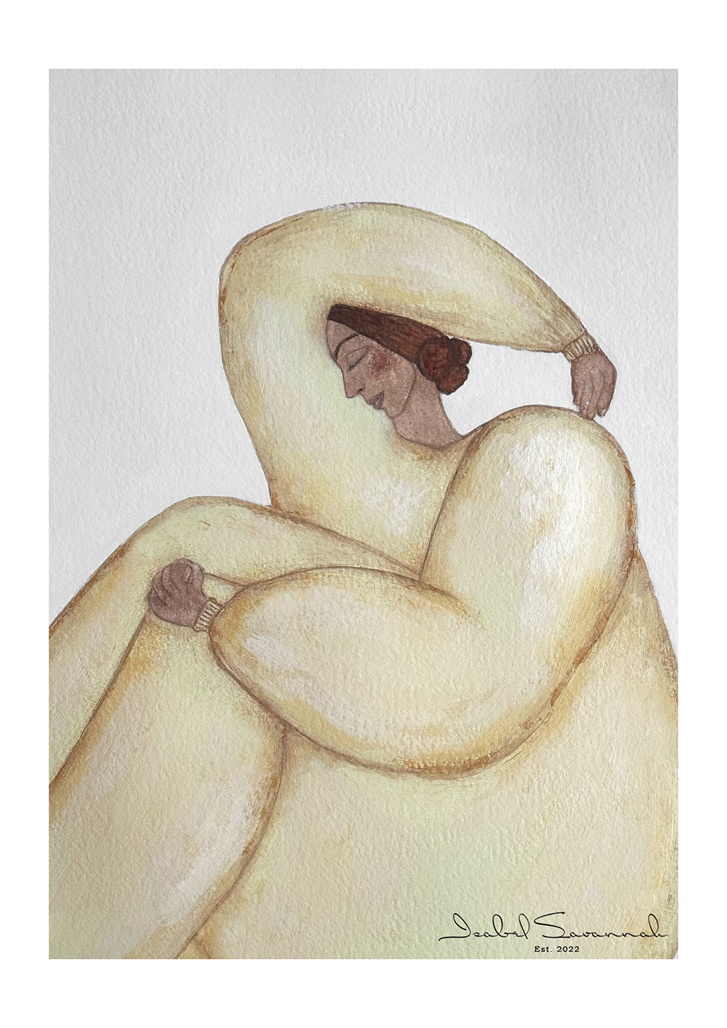 Unikt kunstværk af Isabel Savannah – Indre Rejse