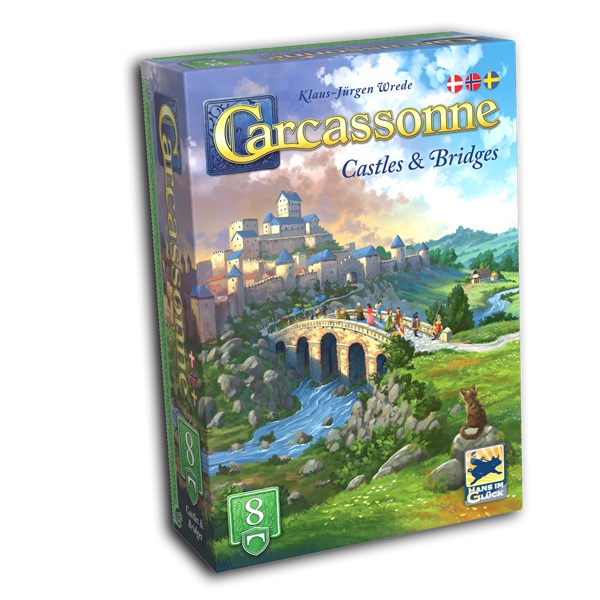Carcassonne Dansk Udvidelse : Castles And Bridges 2025
