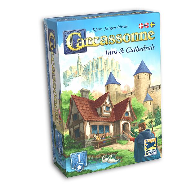 Carcassonne Dansk Udvidelse : Inns And Cathedrals 2025