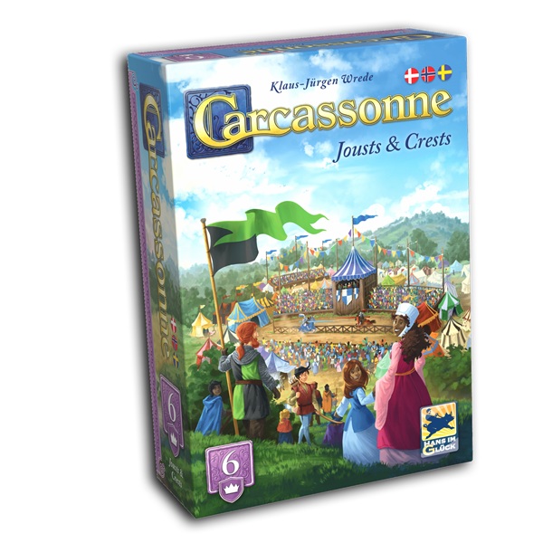 Carcassonne Dansk Udvidelse : Jousts And Crests 2025