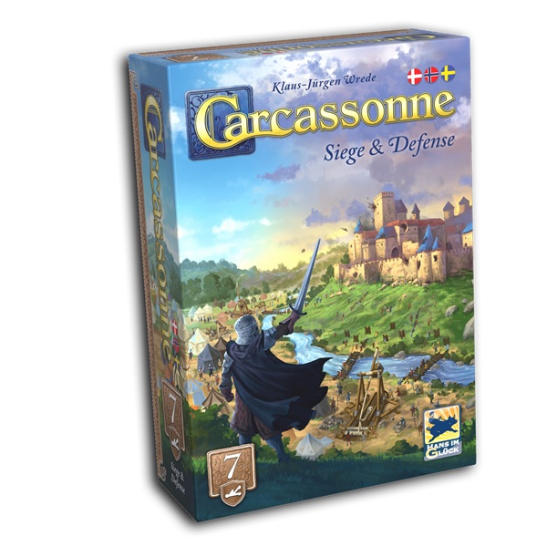 Carcassonne Dansk Udvidelse : Siege And Defense 2025