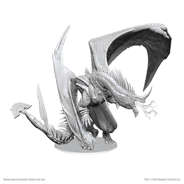 Dungeons Dragons Nolzur Marvelous Miniatures: Ancient Blue Dragon Wzk90798