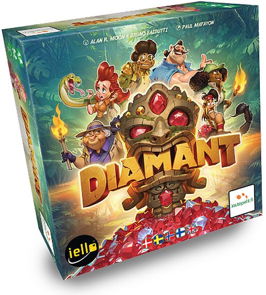 Diamant Dansk Engelsk Board Game