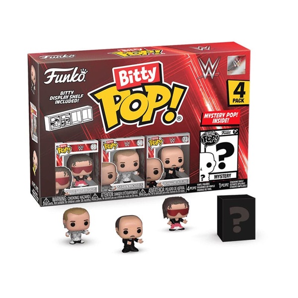 Funko Pocket Pop: Wwe Bitty Bret Hart Figur - Black Friday Tilbud
