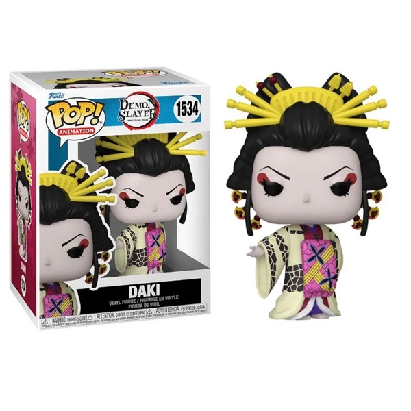 Funko Pop: Demon Slayer: Kimetsu No Yaiba Daki 1534 Animation Vinyl Figure 9cm