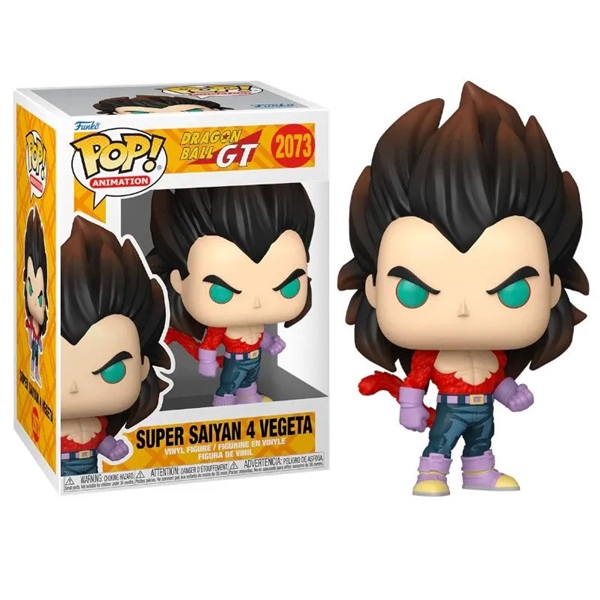 Funko Pop: Dragon Ball Gt Super Saiyan Vegeta 2073 Games Vinyl Figure 9cm
