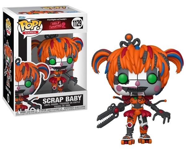 Funko Pop: Five Nights At Freddy : Help Wanted Scrap Baby 1129 Vinyl Figure 9cm