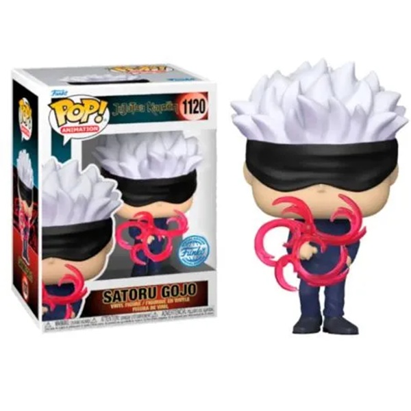 Funko Pop: Jujutsu Kaisen Satoru Gojo Red Tech Special Edition 1120 Animation Vinyl Figure 9cm