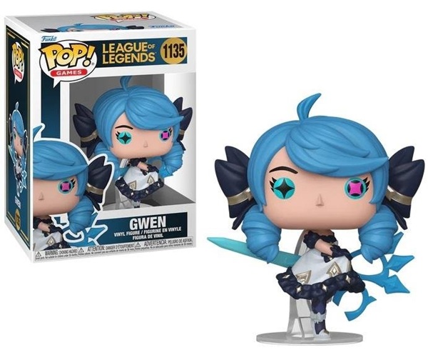 Funko Pop: League Of Legends Gwen 1135 Games Vinyl Figure 9cm