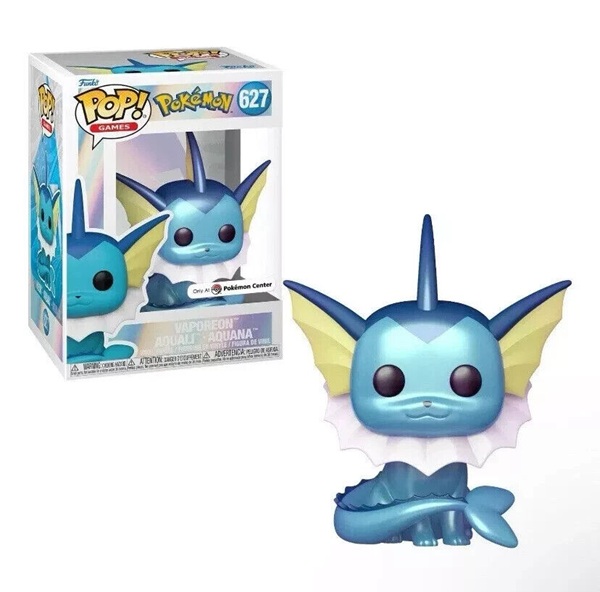 Funko Pop: Pokemon Vaporeon - Perlemorsfigur 9cm