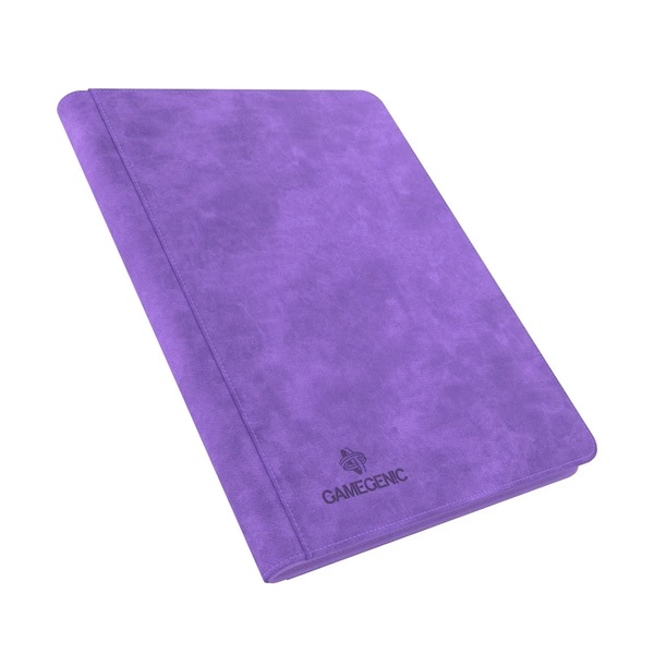 Gamegenic Mappe: Zip-up Album 18-pocket Holder 360 Kort Purple Lilla
