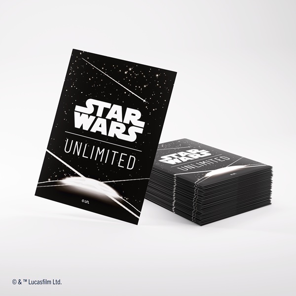 Gamegenic Star Wars: Unlimited Premium Art Sleeves Card Back White 60 Kortlommer