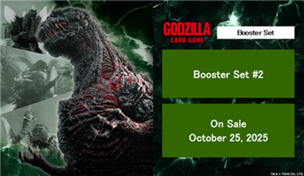 Godzilla Kortspil: BP02 Booster Box med 12 Pakker