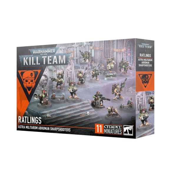 Kill Team: Astra Militarum Ratlings Figur Sæt - 2025