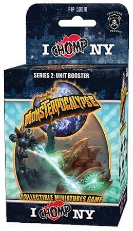 Monsterpocalypse: Chomp Ny Enhed Booster - Styrk dit hold!