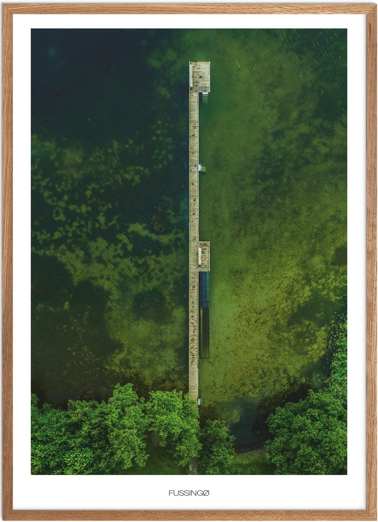 Plakat Fussingø Naturplakat Plakater østjylland Plakat Plakatsnedkeren Plakater Midtjylland