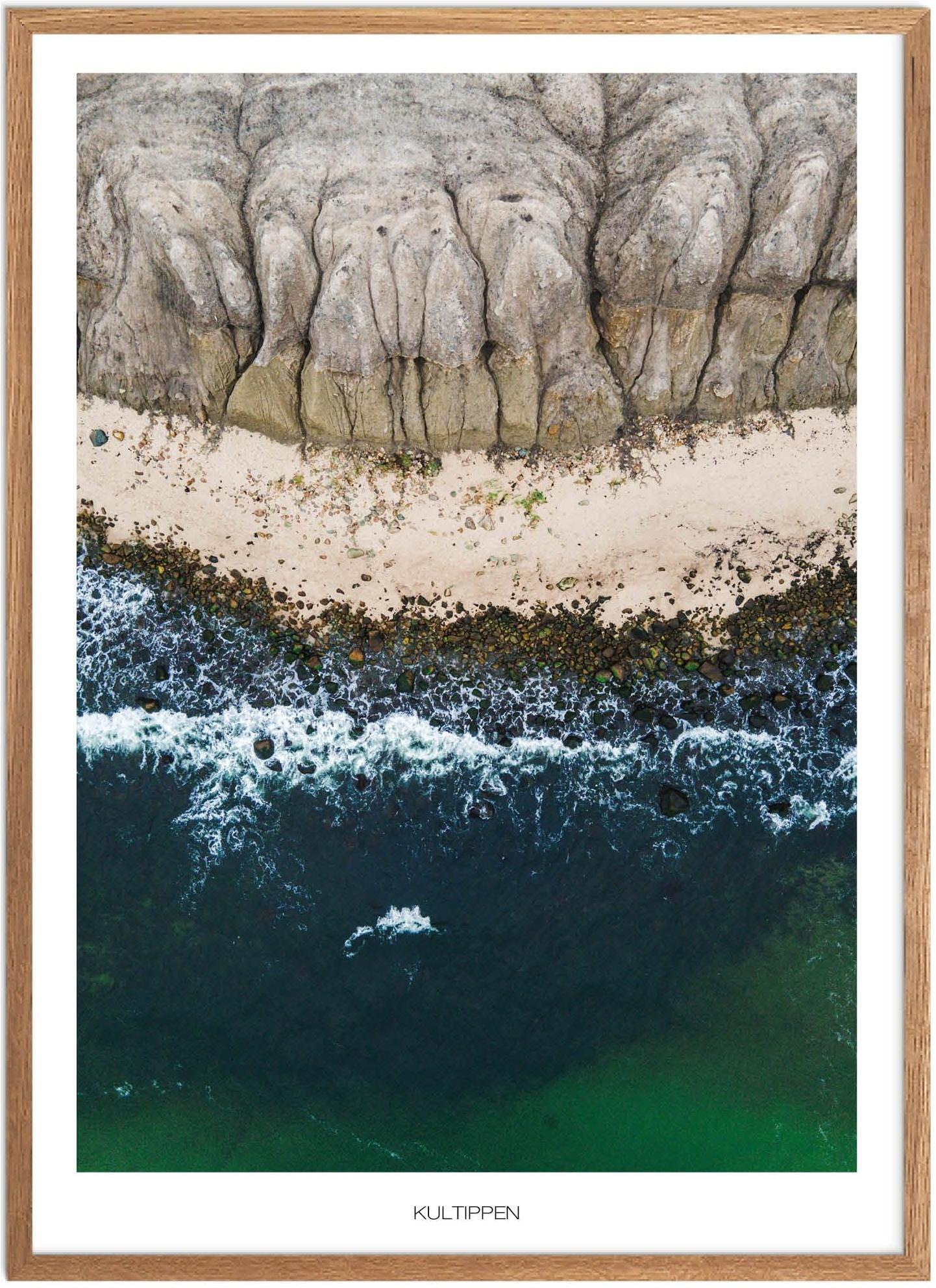 Plakat Kultippen Naturplakat Plakater Bornholm Plakat Plakatsnedkeren Drone-plakater