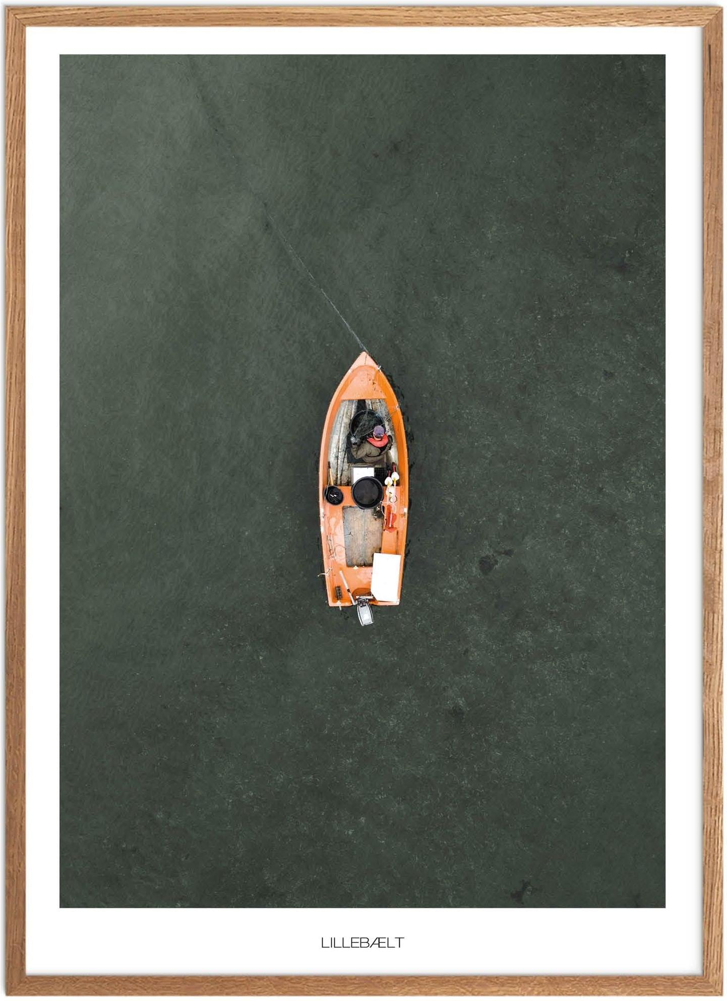 Plakat Lillebælt Naturplakat Plakater Sydjylland Plakat Plakatsnedkeren Bestsellere