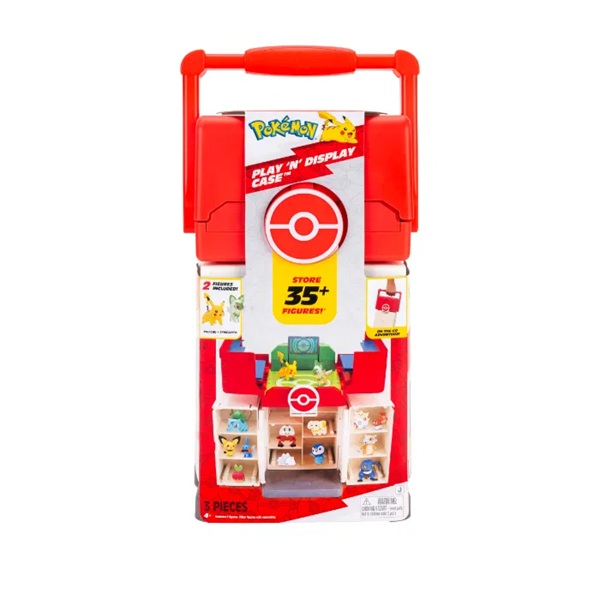 Pok 195 169 Mon: Play Display Case Action Figures Pikachu Sprigatito