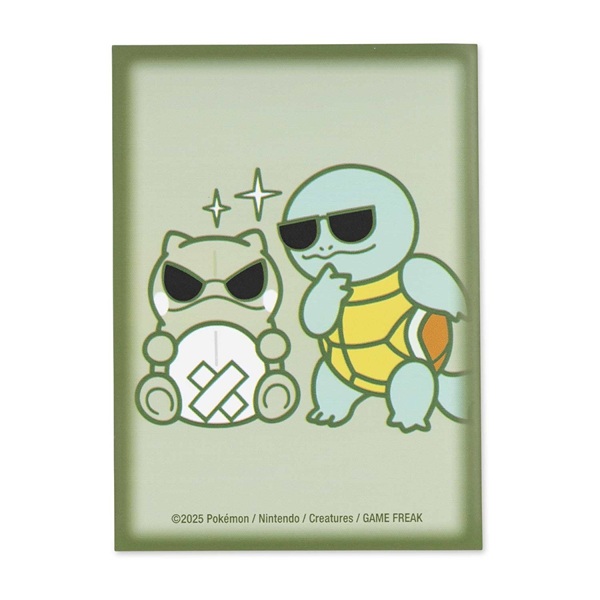 Pok 195 169 Mon Tcg Substitute Squirtle Deck Protector 65 Lommer Pok 195 169 Mon Center Card Sleeves