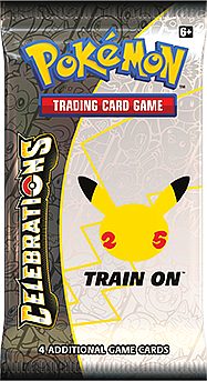 Pokemon Celebrations Booster Pack - 25 års jubilæum