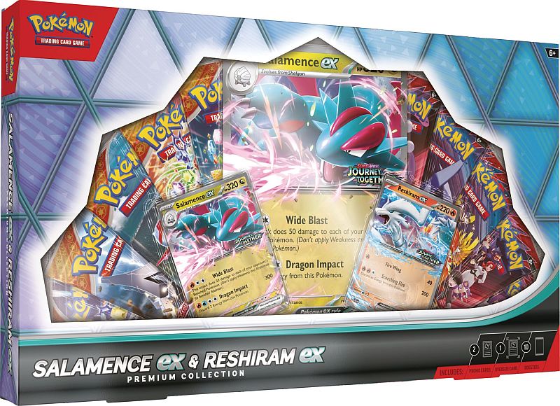 Pokemon: Salamence Ex Reshiram Ex Premium Collection