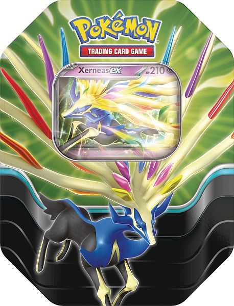 Pokémon Tin Kasse: Xerneas Ex - Azure Legends Samlerbox
