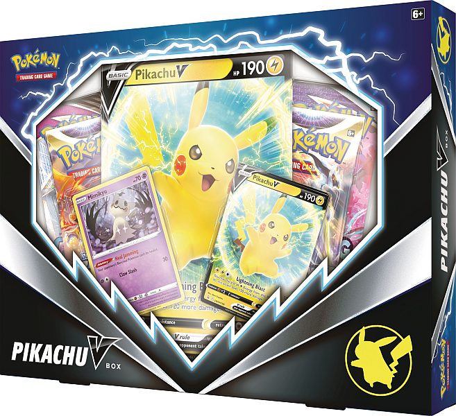 Pokémon V Box: Pikachu Boosters - Fantastisk Tilbud!