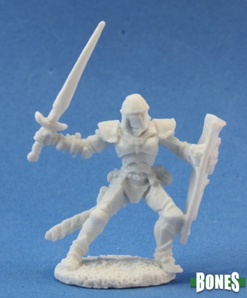 Reaper Bones Classic: Barnabas Menneskelig Kriger Miniature