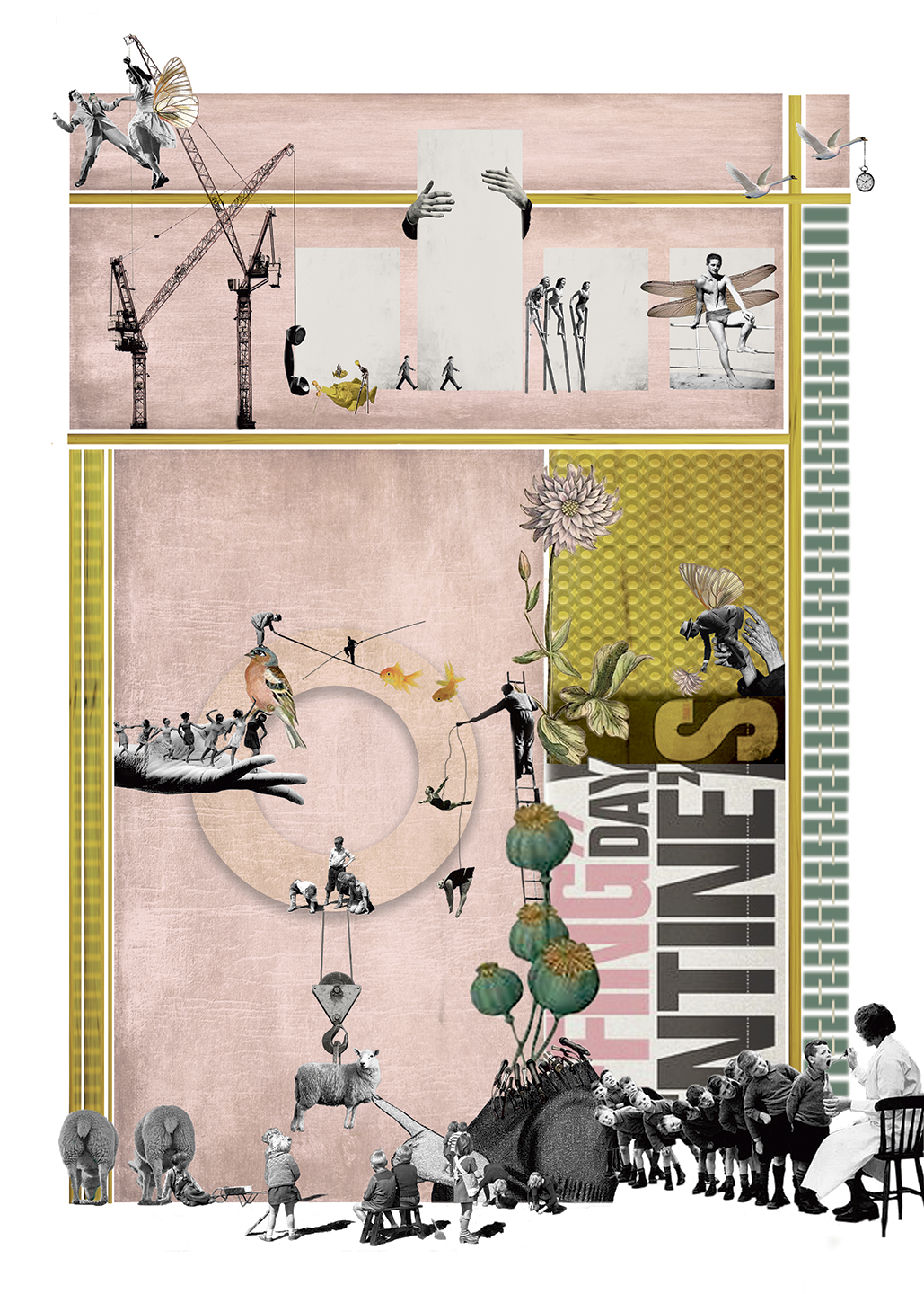 Rosy Red Kunstværk af Sanne Kaltoft - Unik Indretning