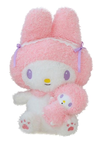 Sanrio: Hello Kitty My Melody Krammebamse 40cm