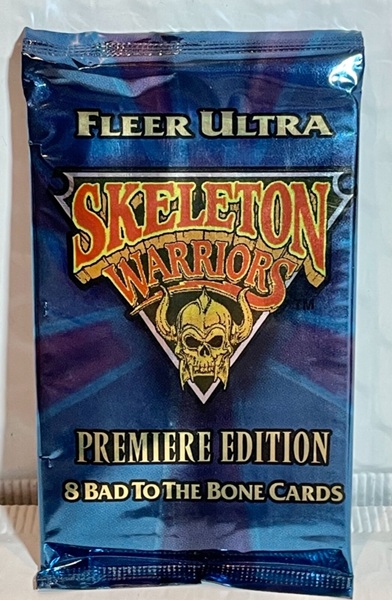 Skeleton Warriors Trading Cards Fleer Ultra 1995 Bad To The Bone