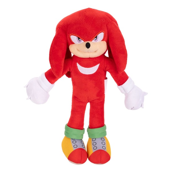 Sonic The Hedgehog Knuckles Plysbamse 23 cm - Udsalg!