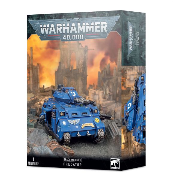 Byg din egen Space Marines Predator - Fantastisk kampkøretøj!