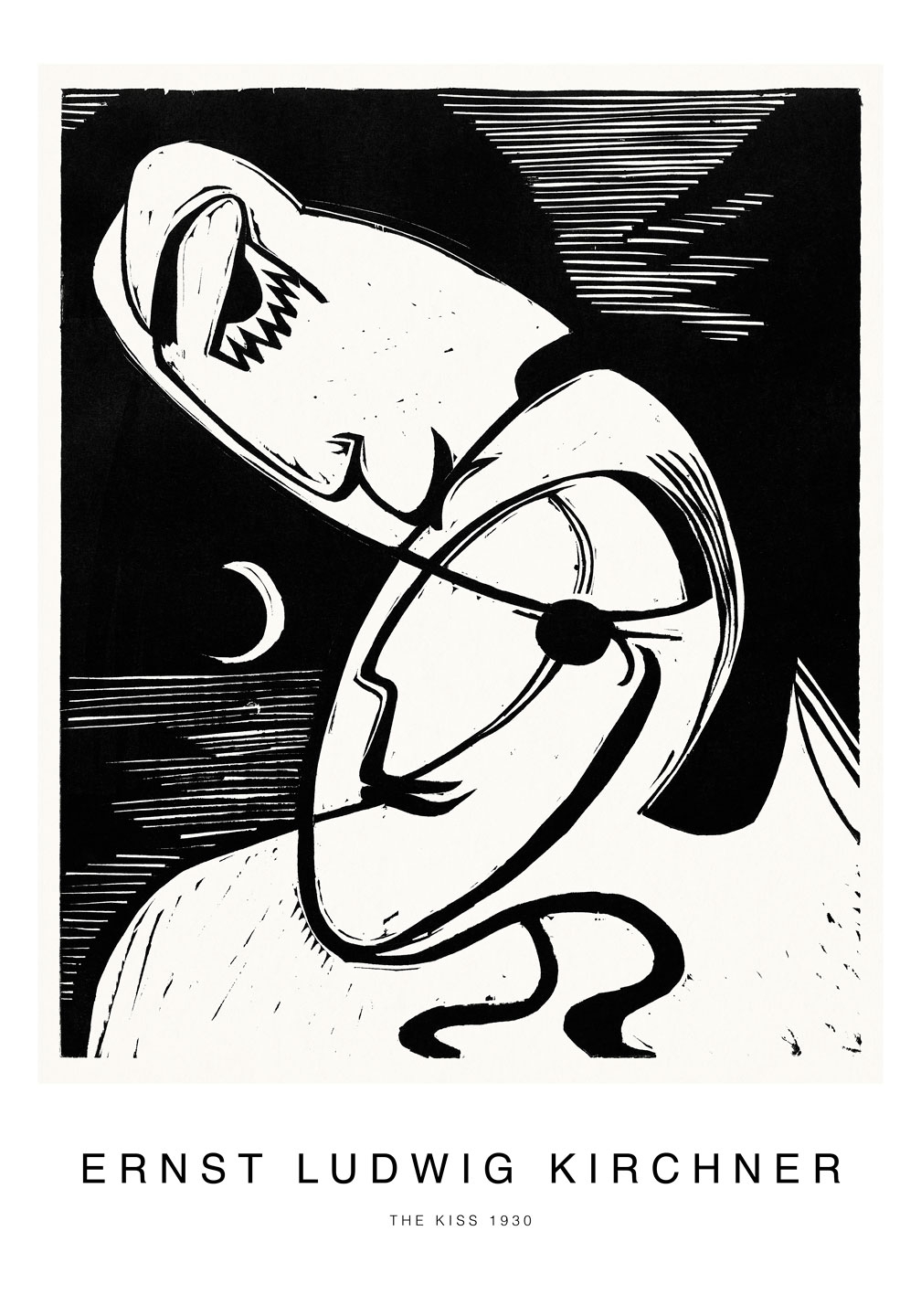 Køb "The Kiss" Plakat – Unik Kunst til Dit Hjem!