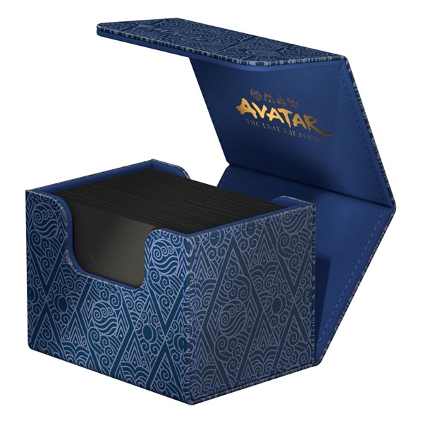 Ultimate Guard Sidewinder Deck Case Deck Box 100 Standard Size Xenoskin Magic: The Gathering Avatar: The Last Airbender Blue Mana