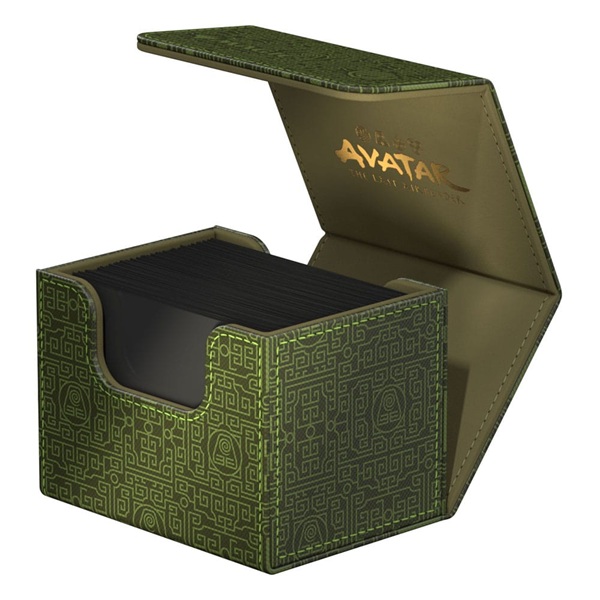 Ultimate Guard Sidewinder Deck Case Deck Box 100 Standard Size Xenoskin Magic: The Gathering Avatar: The Last Airbender Green Mana