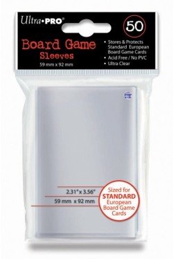 Ultra Pro Kortlommer 59x92mm – 50 Stk til Beskyttelse