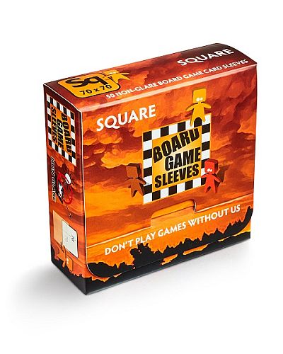 Arcane Tinmen Matte Kortlommer 70x70mm - 50 Stk.