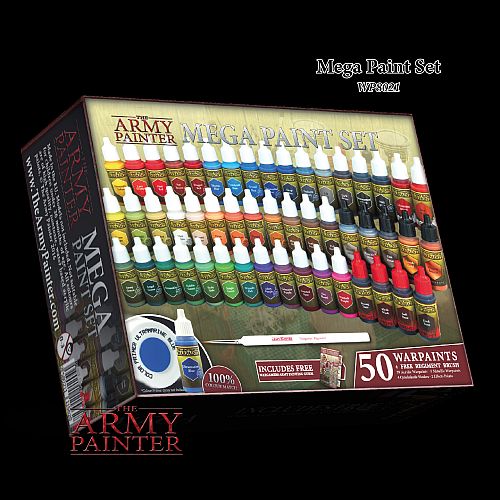 Army Painter Warpaints Starter Set: Mega Paint Set Iii Wp8021