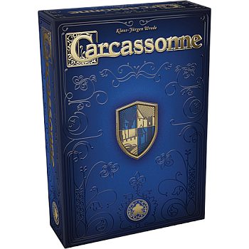 Carcassonne Engelsk Grundspillet 2021 20th Anniversary Board Game