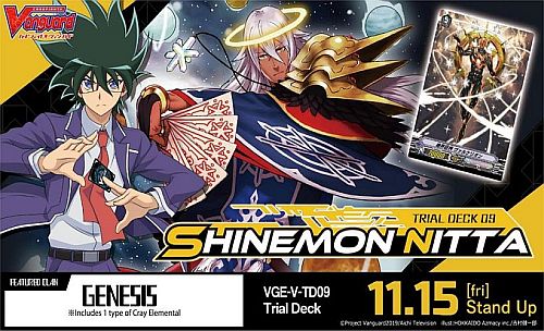Cardfight Vanguard V Trial Starter Deck: Shinemon Nitta - Engelsk