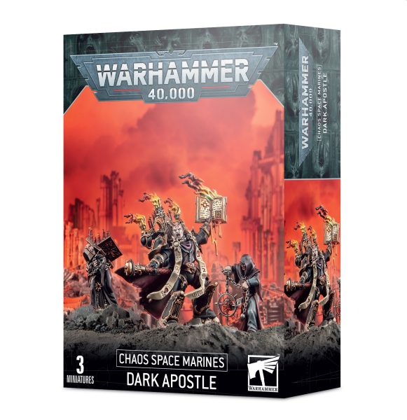 Chaos Space Marines - Mørk Apostel Model Sæt