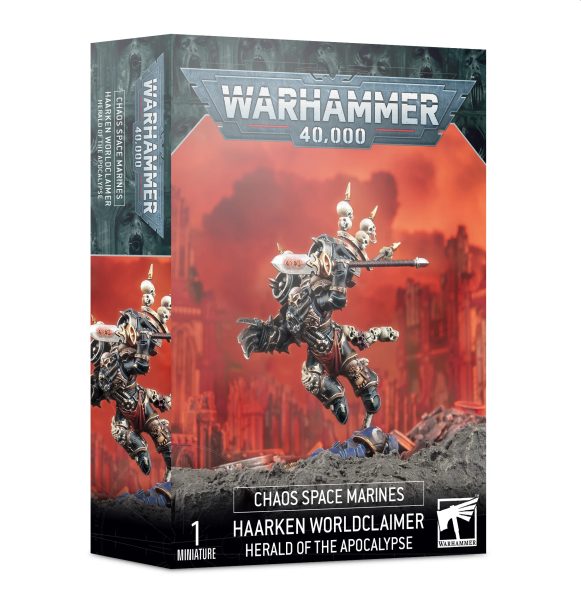 Chaos Space Marines Haarken Worldclaimer Herald Of The Apocalypse 99120102164