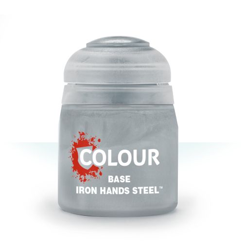 Citadel Base: Iron Hands Steel - Kvalitetsmaling til miniaturer