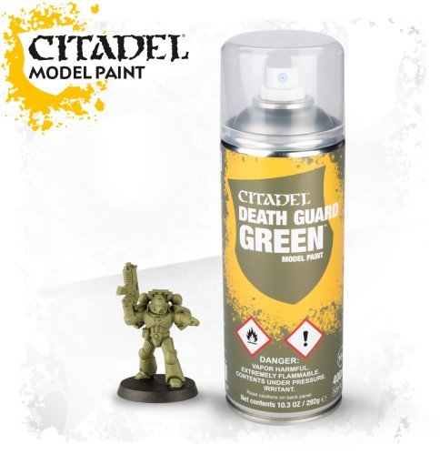 Citadel Primer Spray: Death Guard Green - Særlig Tilbud!