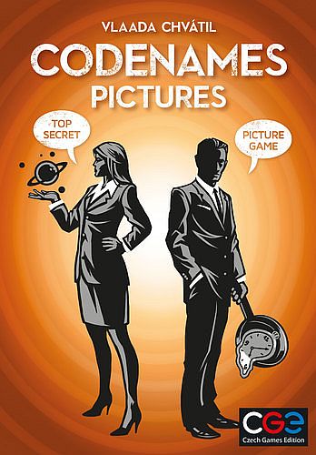 Codenames: Pictures - Spionkortspil på Engelsk